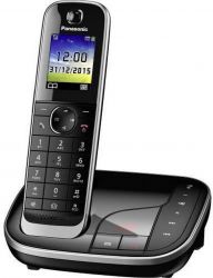 Panasonic KX-TGJ320GB 1.8", 120 csatorna vezeték nélküli fekete asztali telefon
