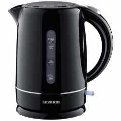 Severin WK 4322 1,7 L 2200 W Fekete Elektromos vízforraló