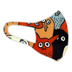 Alcor 3D Spandex (6-12 éves korig) szörnyes Mosható többször használható gyerekmaszk
