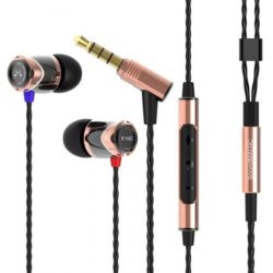 SoundMagic E10C fekete-arany mikrofonos fülhallgató