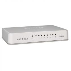 Netgear GS208 8 portos gigabites nem menedzselhető asztali switch