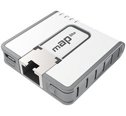 MikroTik RBmAPL-2nD mAP Lite L4 64MB, 1xLAN, 802.11b/g/n fehér-szürke accesspoint