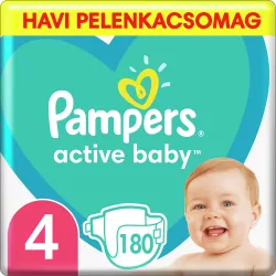 Pampers Active Baby 4-es 180 darabos pelenka