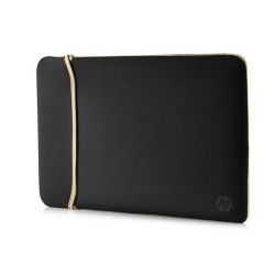 HP NB 14" Sleeve kifordítható, fekete-arany notebook tok