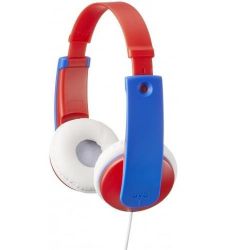 JVC HA-KD7R Piros-Kék Gyermek fejhallgató 