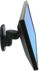 Ergotron 200 Series Wall Mount Pivot asztali TV konzol 61 cm (24") Fali Fekete