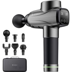 TaoTronics TT-PCA003 24W 10-fokozatos szürke akkumulátoros masszírozó pisztoly