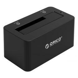 ORICO 6619US3-V1-EU-BK-BP 2,5, 3,5", SATA3, USB3.0 fekete merevlemez dokkoló