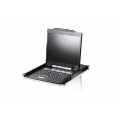 ATEN CL1000N KVM Console LCD 19'' + keyboard + touchpad 19'' 1U (KVM, Video switch)