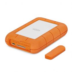 LaCie Rugged Mini 2,5" 4TB USB 3.0 szürke-sárga külső merevlemez