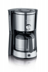 Severin KA 4845, 1000W, 1L, Kézi, Fekete-Inox csepegtető kávéfőző 