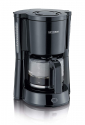 Severin KA 4815, 1000W, 1.25L, Félautomata, Fekete csepegtető kávéfőző 