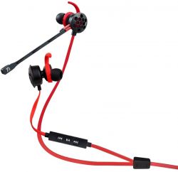 Thermaltake Isurus Pro fekete-piros mikrofonos gamer fülhallgató