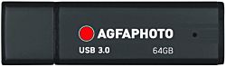 AgfaPhoto 64 GB USB 3.0 Fekete pendrive