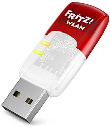 AVM FRITZ!WLAN Stick AC 430 MU-MIMO 433 Mb/sec, USB piros-fehér Wlan kártya