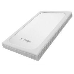 Icy Box IB-254U3 2,5'' SATA USB 3.0 fehér külső HDD ház