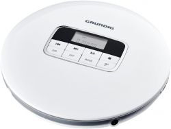 Grundig GCDP 8000 -100dB MP3 fehér/ezüst CD lejátszó