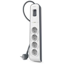 Belkin 4 aljzatos Surge Suppressor/Protector fehér hálózati elosztó