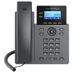 Grandstream GRP2602W 2-Line LCD Wi-Fi fekete VoIP telefon