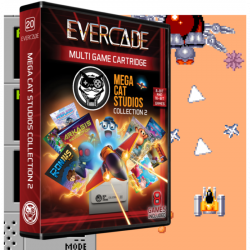 Evercade #20, Mega Cat Studios Collection 2, 8in1, Retro, Multi Game, Játékszoftver csomag