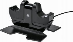 PowerA PlayStation 4 DualShock Twin Charging Station Fekete töltőállomás