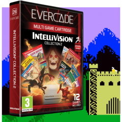 Evercade #26, Intellivision Collection 2, 12in1, Retro, Multi Game, Játékszoftver csomag