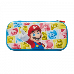 PowerA Protection Case, Nintendo Switch/Lite/OLED, Mario: Mushroom Kingdom Reel, Konzol védőtok