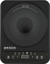 Brock HP 2007, 2000W, 1-zónás, Hordozható, Kerámia, Fekete, Indukciós főzőlap