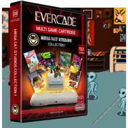 Evercade #08, Mega Cat Studios Collection 1, 10in1, Retro, Multi Game, Játékszoftver csomag