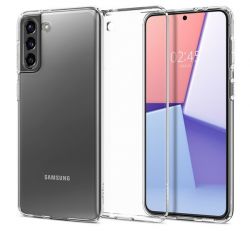 Spigen Crystal Flex Samsung G996 Galaxy S21+ Crystal Clear Átlátszó tok