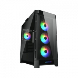 COUGAR Gaming CGR-5AD1B-RGB Midi Tower Fekete