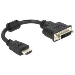  Delock adapter, HDMI (M) -> DVI-D (F) (24+1)