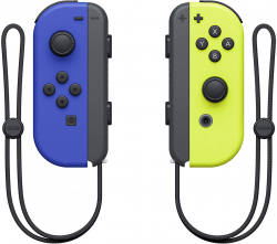 Nintendo Switch Joy-Con Blue/Neon Yellow Vezeték nélküli kontroller