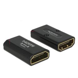 Delock adapter HDMI(F)->HDMI(F) High Speed HDMI with Ethernet 4k