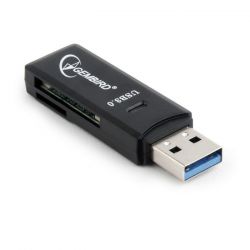 Gembird UHB-CR3-01 compact USB 3.0 SD/MicroSD kártyaolvasó