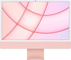 Apple iMac MGPM3ZE/A Retina 4.5K, 24", Apple M1, 8GB memória, 256GB SSD rózsaszín számítógép