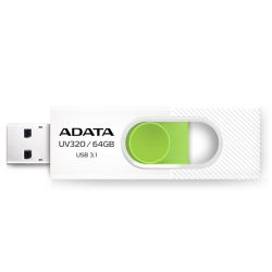 ADATA UV320 64GB USB 3.1 fehér / zöld pendrive