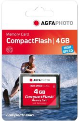 AgfaPhoto Compact Flash 4GB High Speed 120x MLC memóriakártya