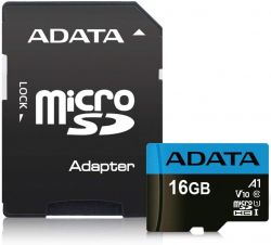 Adata AUSDH16GUICL10A1-RA1 SDHC 16GB memóriakártya adapterrel