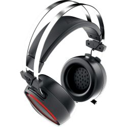 Gamdias HEBE E1 RGB fekete gamer headset