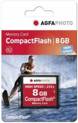 AgfaPhoto Compact Flash 8GB High Speed 233x MLC memóriakártya