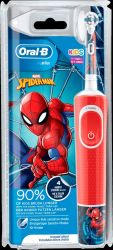 Braun Oral-B D100 Vitality Spiderman mintás Gyerek Elektromos fogkefe