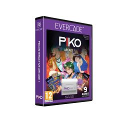 Evercade #10, PIKO Interactive Arcade 1, 8in1, Retro, Multi Game Cartridge