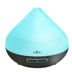 Anjou AJ-AD001 13W 0.3L LED sötétbarna ultrahangos illóolaj párásító