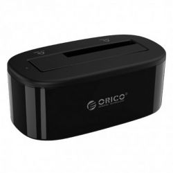 ORICO 6218US3-EU-BK-BP 2,5, 3,5", SATA3, USB3.0 B fekete merevlemez dokkoló