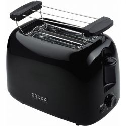 Brock BT 1009 BK, 750W, 2 szeletes, 5 fokozat, Fekete, Kenyérpiritó