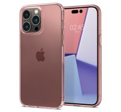 Spigen Crystal Flex Rose Crystal Apple iPhone 14 Pro Rózsaszín Átlátszó tok