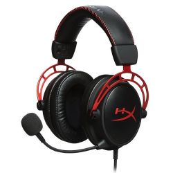 Kingston HyperX Headset Cloud Alpha Gaming fekete-vörös fejhallgató