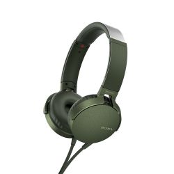 Sony MDRXB550APG.CE7 extra bass zöld headset