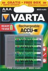 VARTA Recycled AAA 800mAh Ni-MH 1,2V (4 db) Újratölthető akku elem